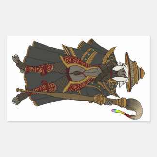 Goddess Vaznev Rectangular Sticker