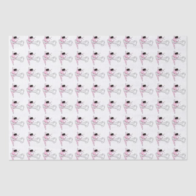 "Goddess With Curves" Tissue Paper (Front)