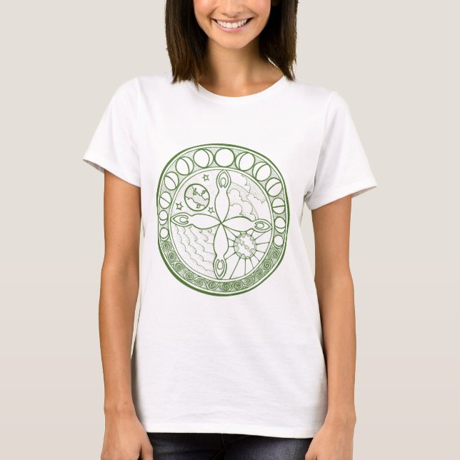 Goddesses of the Elements T-Shirt (Front)