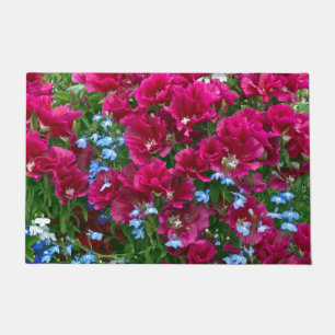 Godetia And Lobelia  Doormat