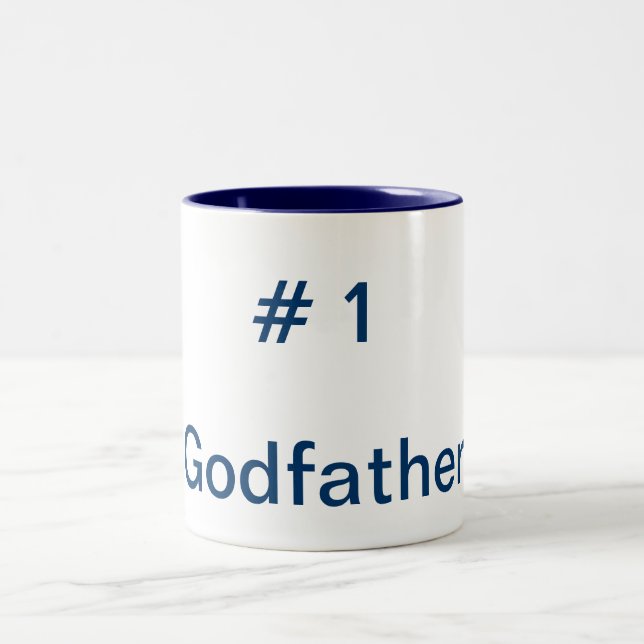 Godfather, #, 1 Two-Tone coffee mug (Center)