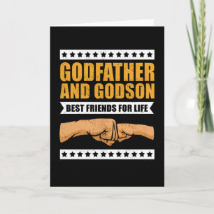 Godfather And Godson Best Friends For Life   Gift Card