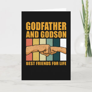 Godfather And Godson Best Friends For Life   Gift Card