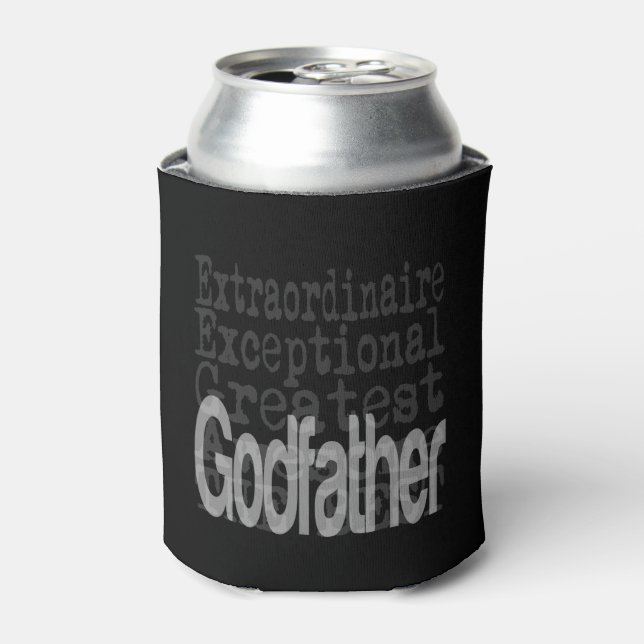 Godfather Extraordinaire Can Cooler (Can Front)