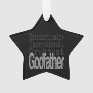 Godfather Extraordinaire Ornament