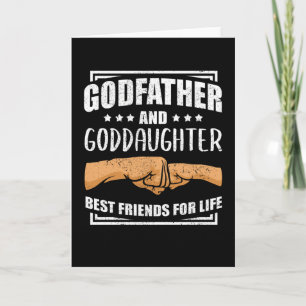 Godfather Goddaughter Godchild and Godfather Gift Card