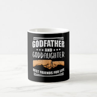 Godfather Goddaughter Godchild and Godfather Gift Coffee Mug