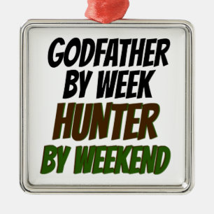 Godfather Hunter Metal Tree Decoration