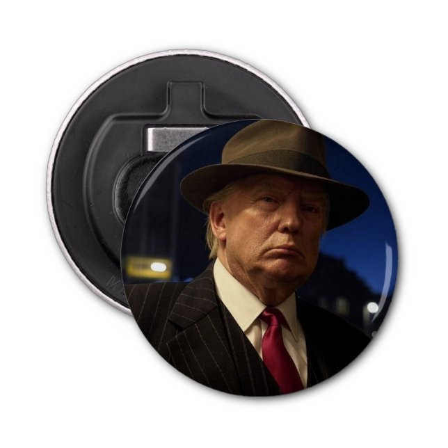 Godfather of America Don J. Trump  Bottle Opener (Front)