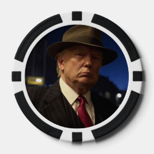 Godfather of America Don J. Trump Poker Chips