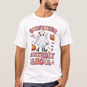 Godfather Of The Birthday Ghoul Halloween Bday Boy T-Shirt