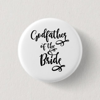 Godfather of the Bride 3 Cm Round Badge