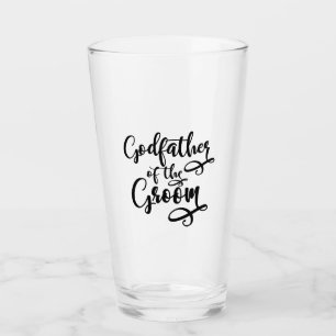 Godfather of the Groom Glass