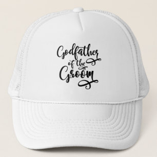Godfather of the Groom Trucker Hat