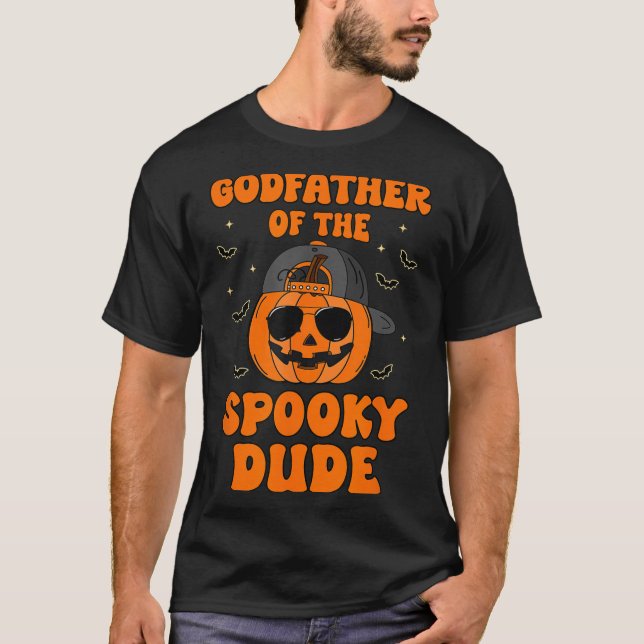 Godfather Of The Soky Dude Halloween Pumpkin Bday  T-Shirt (Front)