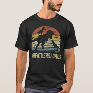Godfather saurus Re Dinosaur Godfather 2 kids Fami T-Shirt