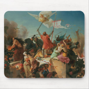 Godfrey de Bouillon, French Crusader Mouse Pad