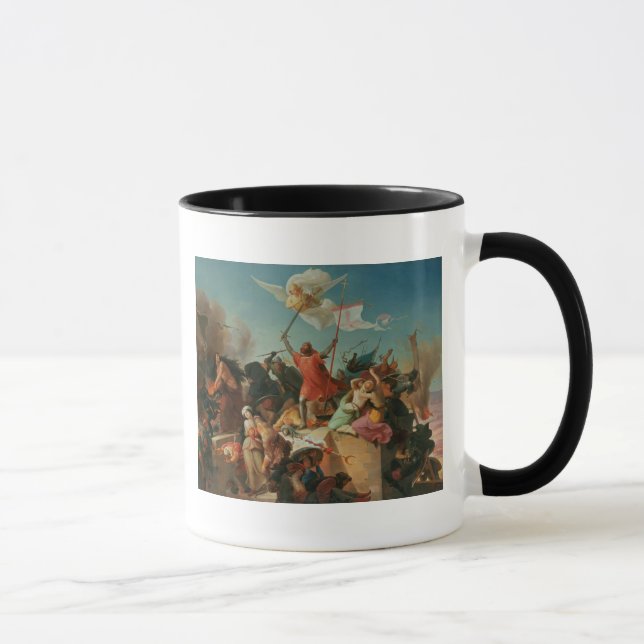 Godfrey de Bouillon, French Crusader Mug (Right)