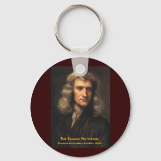 GodfreyKneller-IsaacNewton-1689 Key Ring