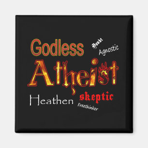 Godless Atheist Magnet