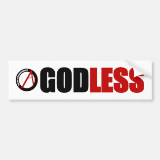 Godless Bumper Sticker