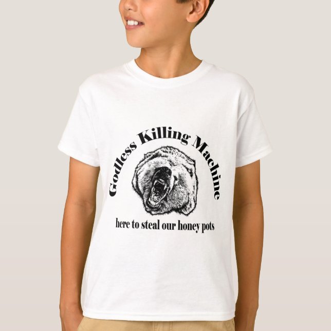 GODLESS KILLING MACHINE T-Shirt (Front)