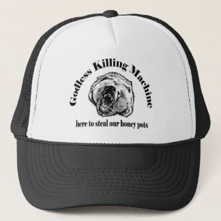 GODLESS KILLING MACHINE TRUCKER HAT