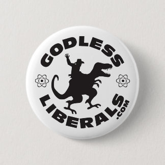 Godless Liberals Official Logo Button