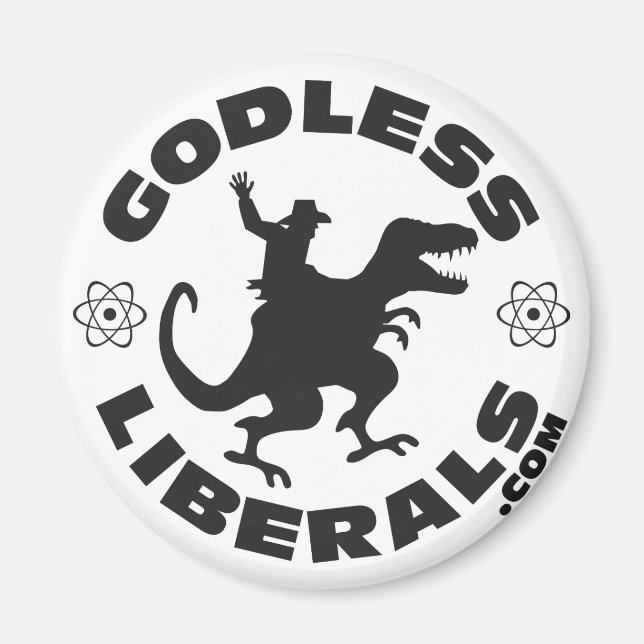 Godless Liberals Official Logo Magnet (Front)