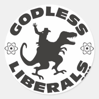 Godless Liberals Official Logo Sticker