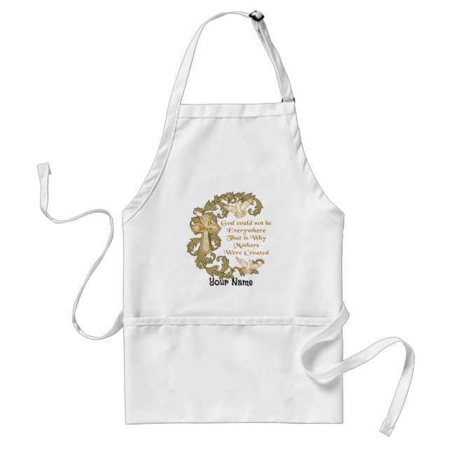 Godly Christian Mum  apron  (Front)