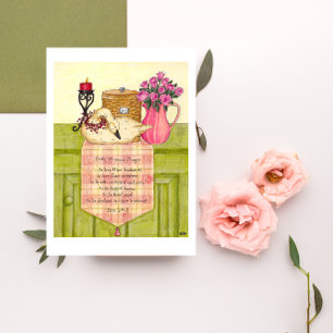 Godly Woman's Prayer Mother's Day Card