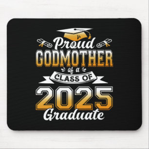 Godmother 2025 Graduation Proud Godmother Cl Of 20 Mouse Pad