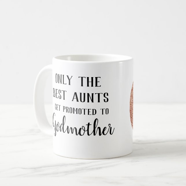 godmother aunt coffee mug (Front Left)