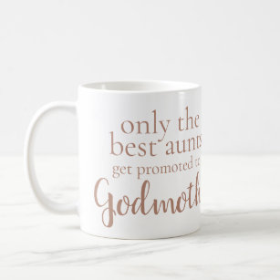godmother aunt with name coffee mug