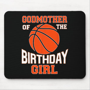 Godmother Bysketbyll Birthday Girl Family Byller B Mouse Pad