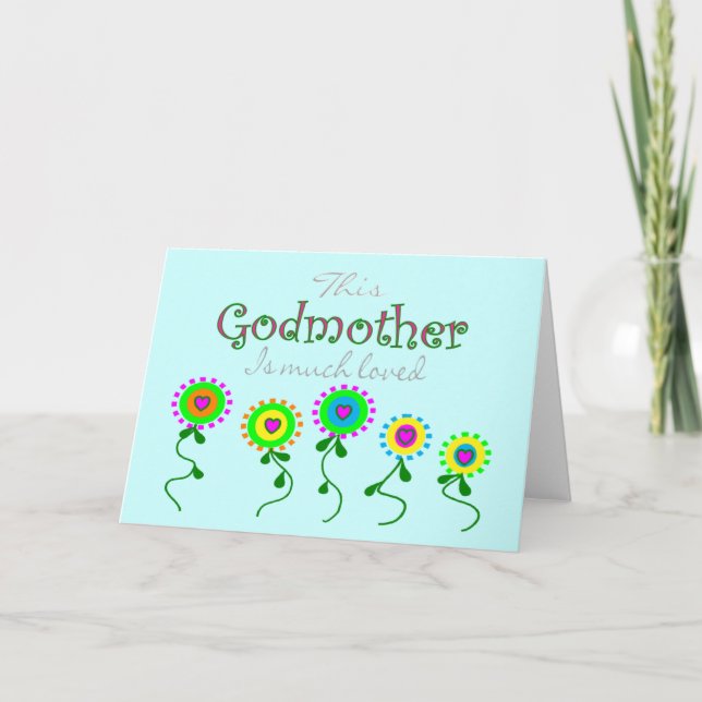 Godmother Gifts for Any Occasion Card (Front)