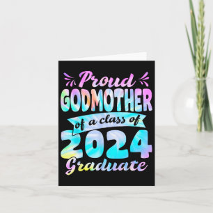 Godmother Of A Cl Of 2024 Graduate Graduation 2024 Card