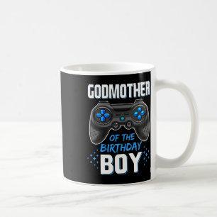 Godmother Of The Birthday Boy Matching Family Vide Coffee Mug