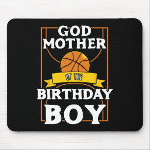 Godmother Of The Birthday Byller Bysketbyll Bday P Mouse Pad