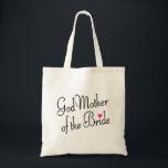 Godmother Of The Bride Tote Bag<br><div class="desc">Godmother Of The Bride</div>