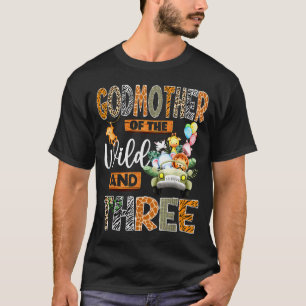 Godmother Of The Wild &amp; Three 3rd Birthday Boy T-Shirt