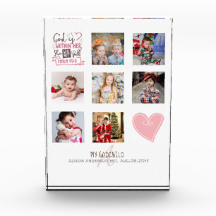 GODMOTHER PHOTO COLLAGE Gift with verse can edit