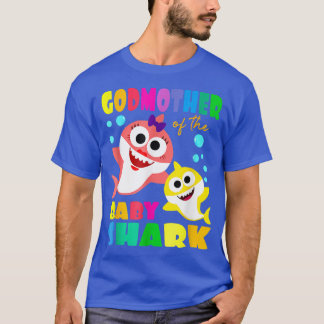 Godmother Shark Birthday Godmother Shark Tee Famil
