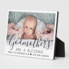 Godmother Thank You Baptism or Christening Photo