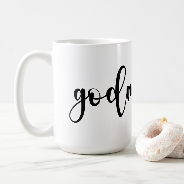 Godmother with heart Mug (With Donut)