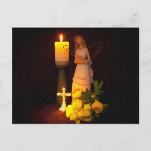 Godmother's Angel Postcard (Front)
