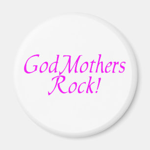GodMothers Rock Pink Magnet