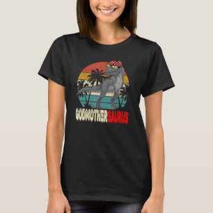 Godmothersaurus Rex Dinosaur Godmother Saurus T-Shirt