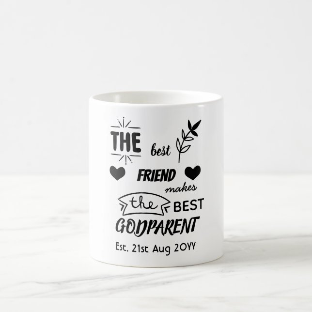 Godparent MUG Godmother Godfather Personalised (Center)